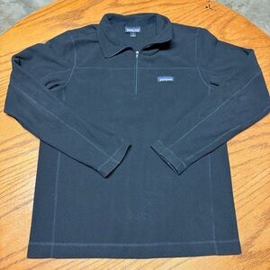 Patagonia Midnight Black Fleece Pullover